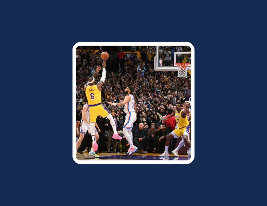 LeBron's Record Breaker
