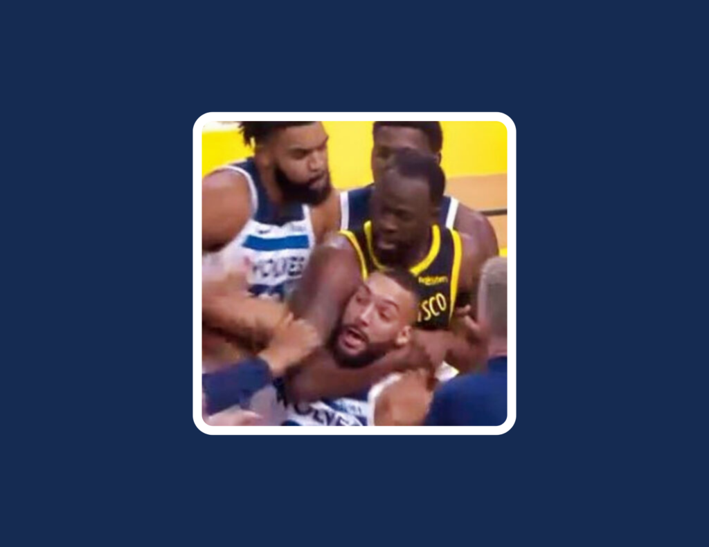 Draymond Chokes Rudy