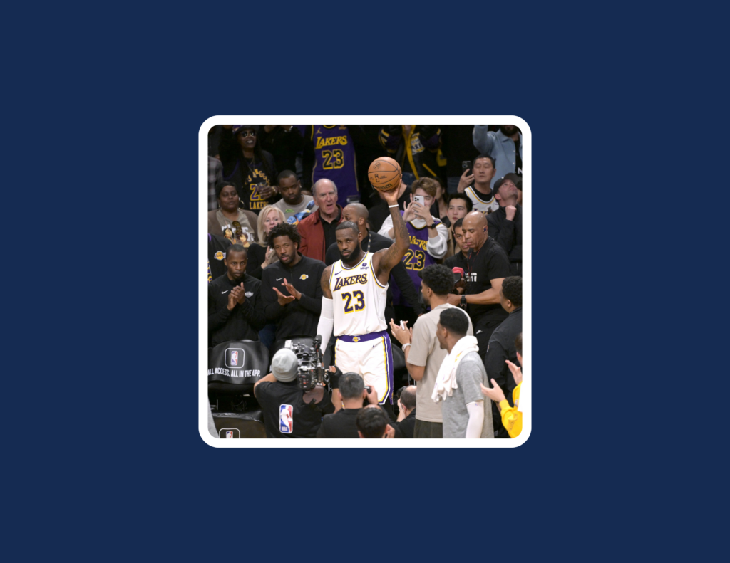 LeBron 40,000 points