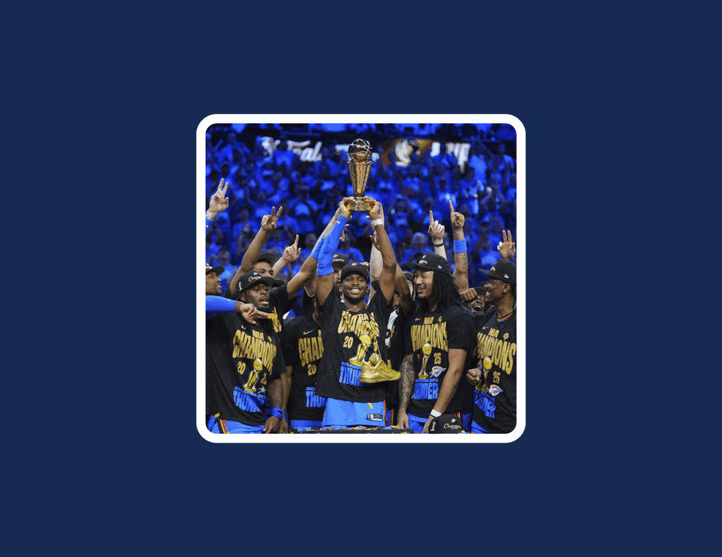 OKC wins the 2025 NBA Title