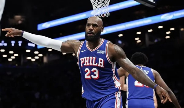 Basketball player LeBron James